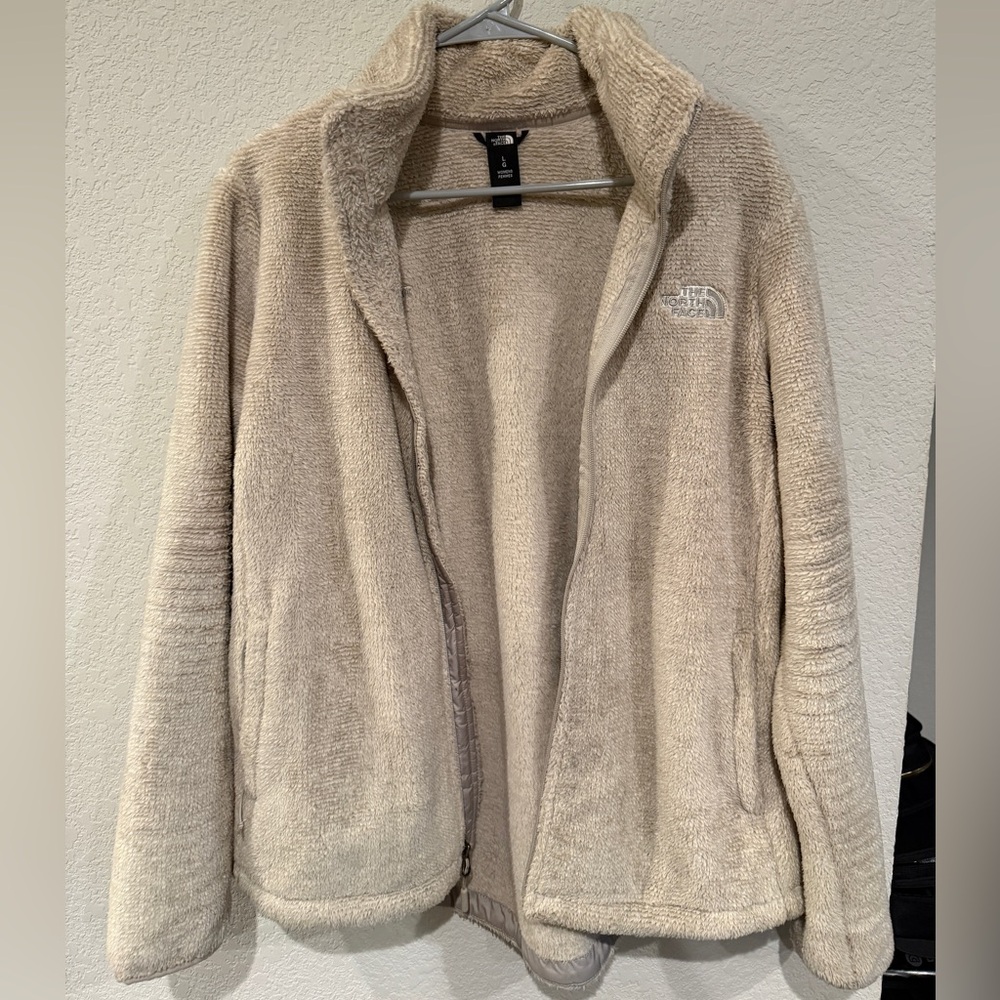 The North Face Cream Fleece Jacket